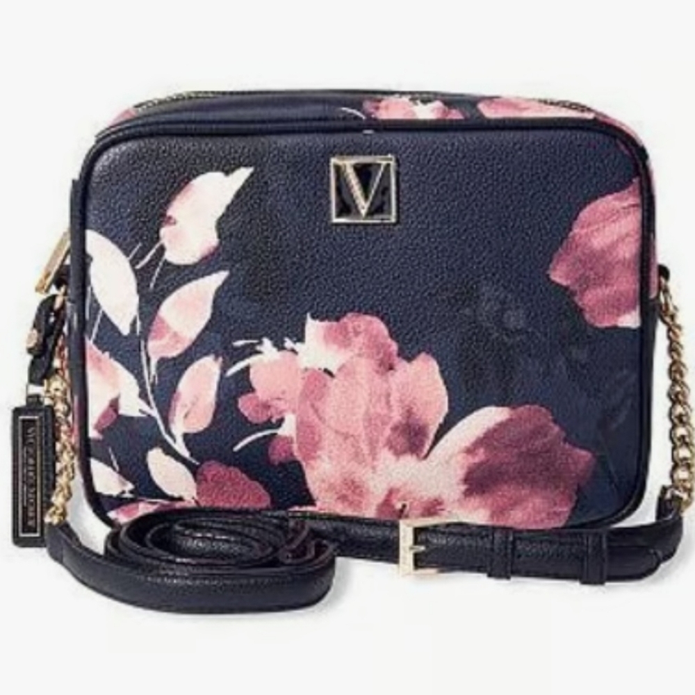 NWT Victoria's Secrete Floral Crossbody.